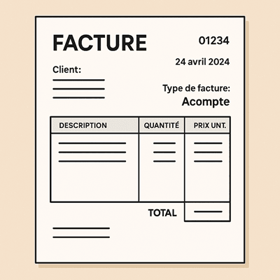 Gérez vos factures d’acompte, d’avancement ou de solde en un clic